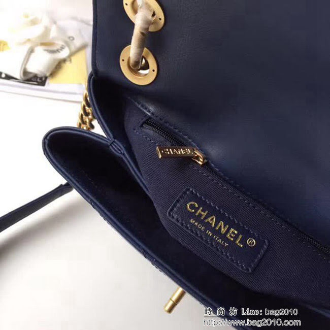 香奈兒CHANELChane Handle 新品復古設計 正品打版原版皮配水蛇皮手提斜挎包 DSC1120